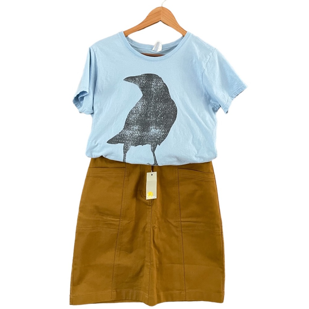 BODEN SKIRT WITH FRONT AND BACK POCKETS - Picture 1 of 6